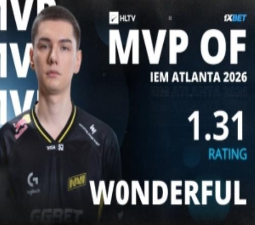 接过传奇衣钵！w0nderful在IEM亚特兰大站荣获职业生涯首个MVP