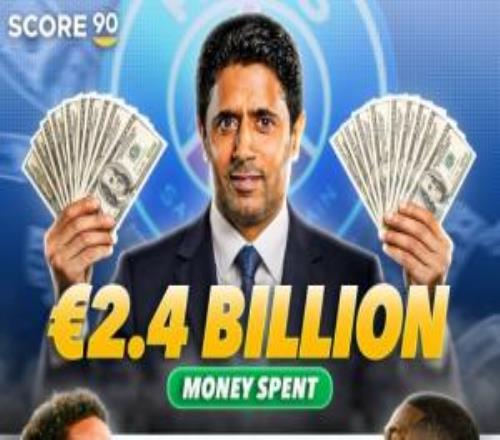 14年豪掷24亿！巴黎引援榜：内马尔2.22亿姆巴佩1.8亿前二K77第4