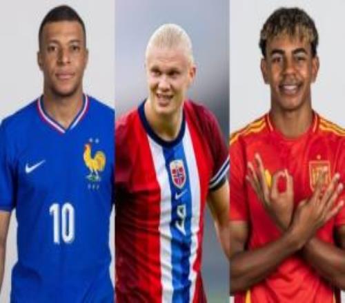 2026世界杯球员身价TOP10：亚马尔4亿美元居首哈兰德第2法国3人