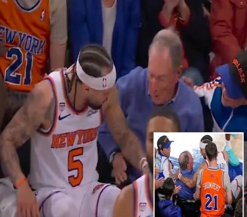 ESPN主播：'阿尔瓦拉多正坐在某位富豪身上'定睛一看，竟是布隆伯格！