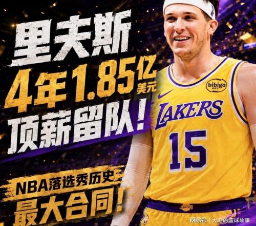 4年1.85亿！里夫斯成NBA落选秀历史第一人，同届其他球员发展如何