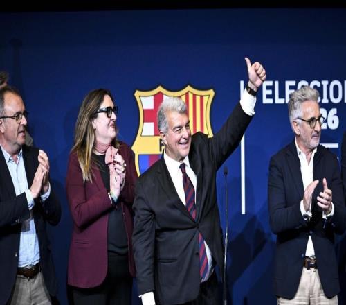 世体：拉波尔塔就任，重夺欧冠是最大挑战
