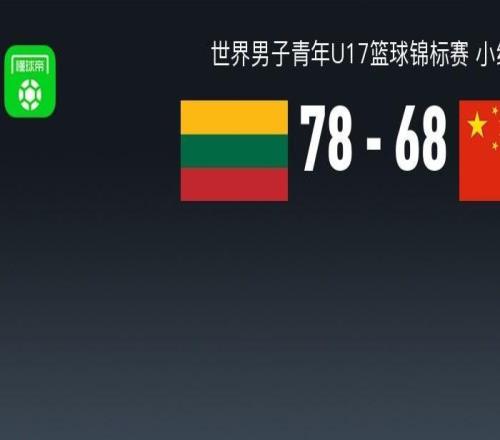 U17男篮世界杯战报：立陶宛男篮U177868中国男篮U17取U17男篮世界杯3连胜，石洺豪18分