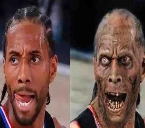 胆小慎入！NBA哪个球员丧尸最恐怖