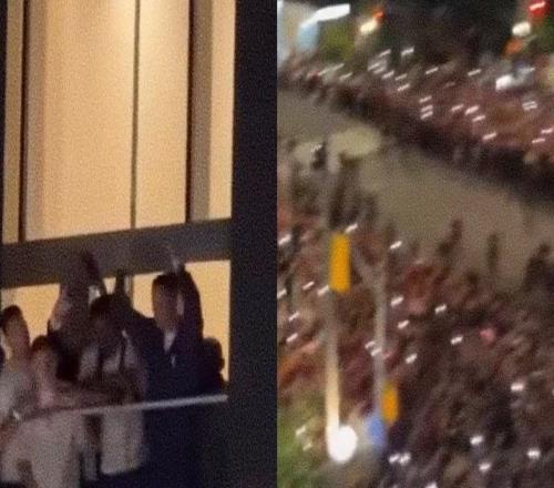 外媒：C罗在赛后带领数千名球迷高喊“加油，葡萄牙！”