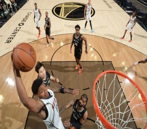 NBA夏联：马刺丢绝杀1分惜败热火加德纳伤退李贤重5+3+2