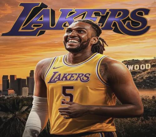 正式加盟！你好，湖人！这可是NBA三冠中锋