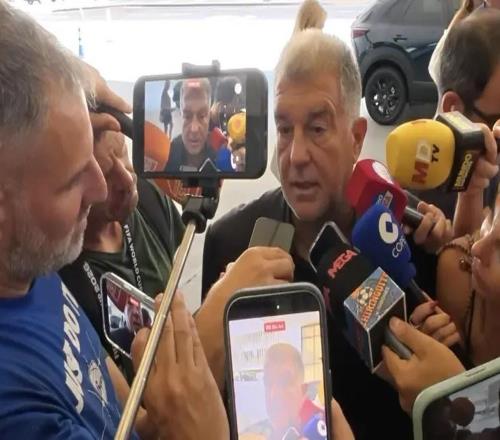 拉波尔塔：拉菲尼亚会留队我们对阿德耶米加盟感到兴奋
