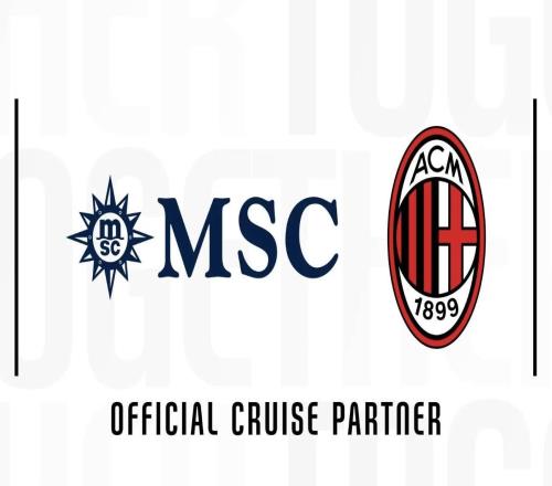 官方：AC米兰与MSC地中海邮轮续约，后者将继续担任主赞助商